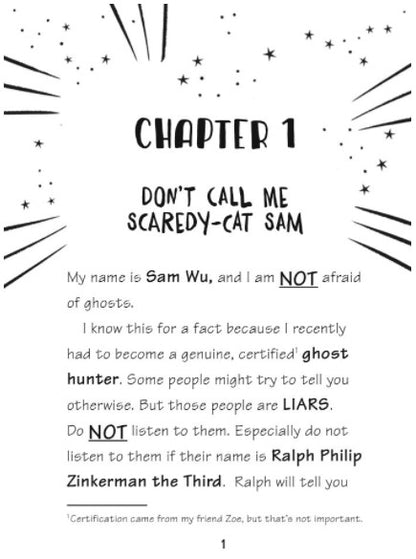 Sam Wu Is Not Afraid Of Ghosts