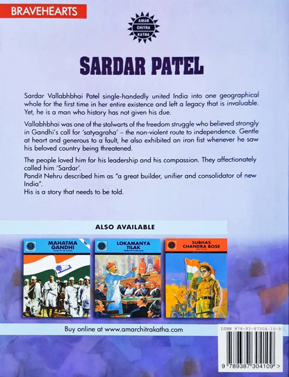 Sardar Vallabhbhai Patel : Amar Chitra Katha | Special Issue