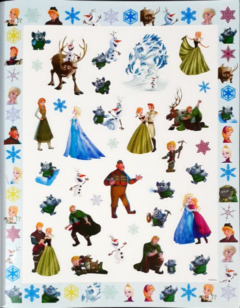 Disney Frozen 500 Stickers