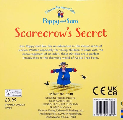 Usborne Farmyard Tales 7 Poppy and Sam Scarecrow's Secret