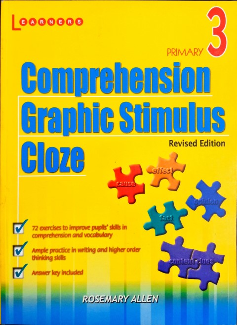 Comprehension Graphic Stimulus Cloze Primary 3 – Books and You