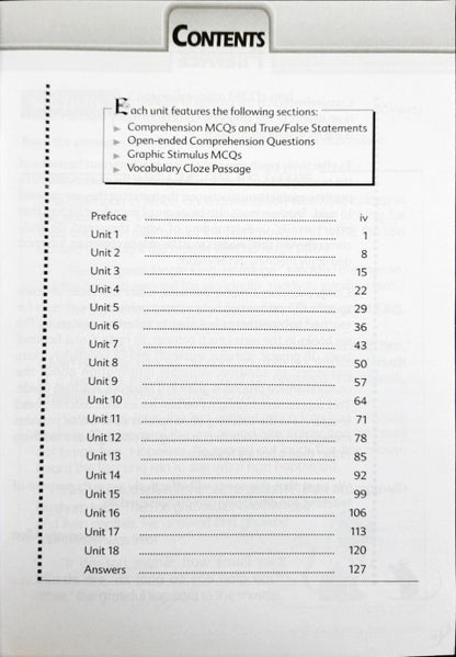 Comprehension Graphic Stimulus Cloze Primary 2