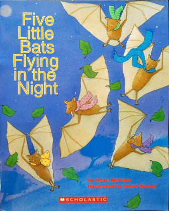 Five Little Bats Flying In The Night