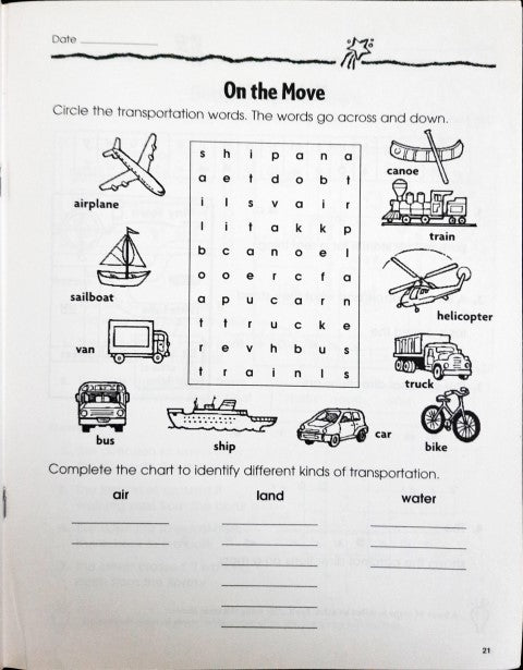 Vocabulary Level 1 Workbook