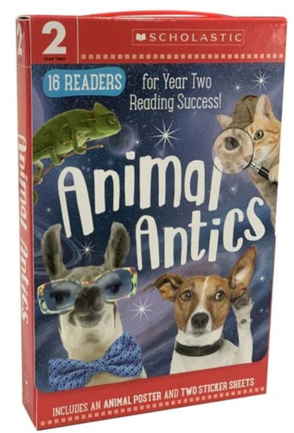 Animal Antics 16 Book Boxset Pack of 16 Readers for Year Two Reading Success