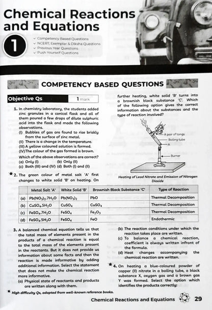 Educart One-shot Science CBSE Class 10 Question Bank 2025-26