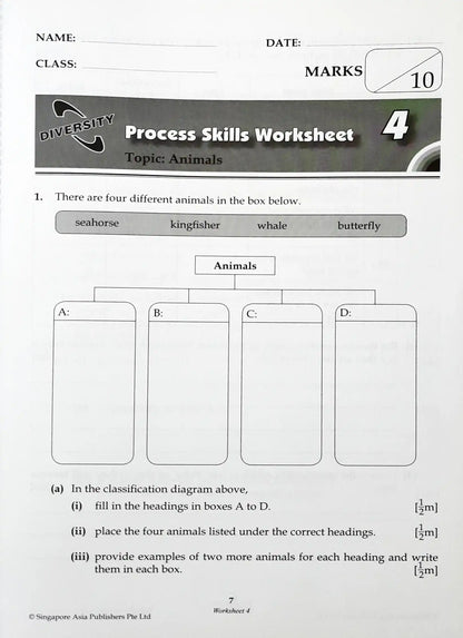 SAP Science Process Skills for PSLE