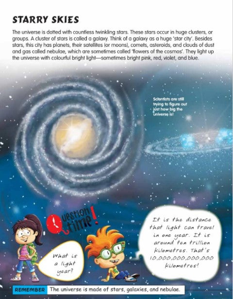 Science in our Environment: Galaxies, Stars, Planets