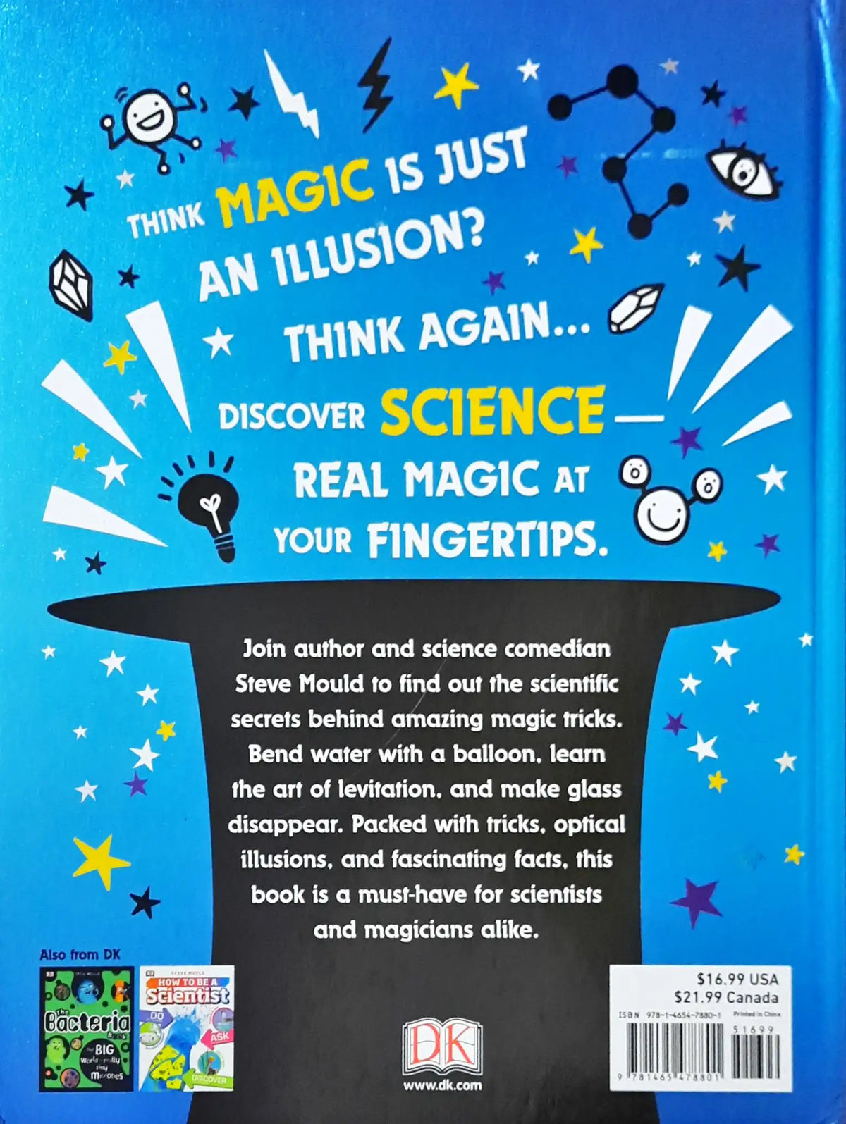 Science Magic Book Science is Magic : Amaze your Friends with Spectacular Science Experim ...