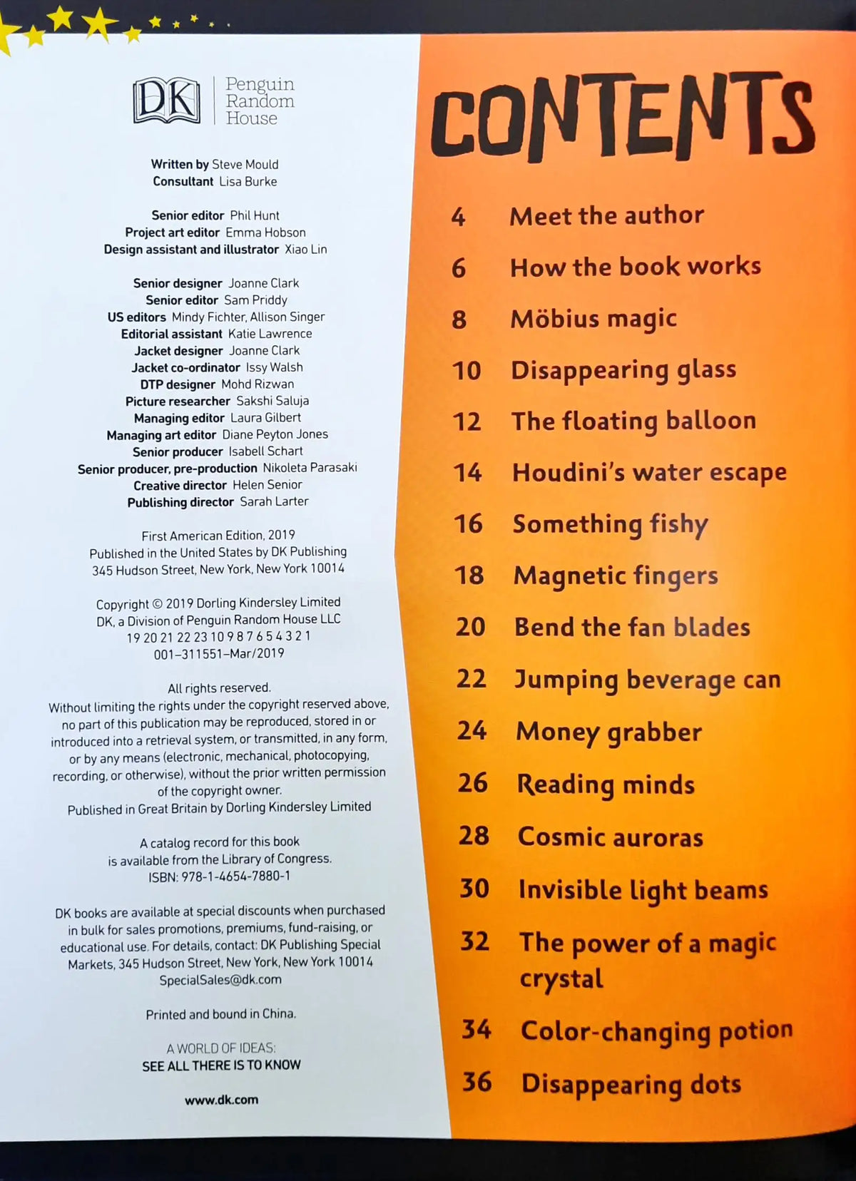 Science Magic Book Science is Magic : Amaze your Friends with Spectacular Science Experim ...
