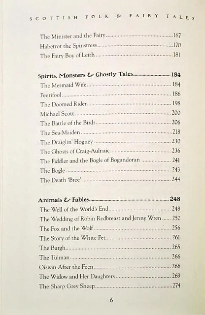 Scottish Folk & Fairy Tales  : Flame Tree Collector's Editions