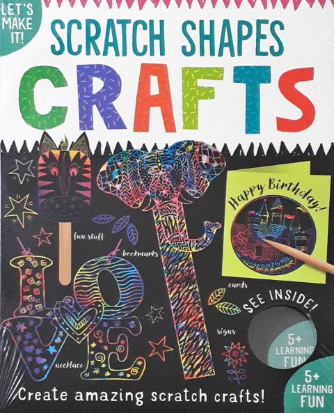 Let's Make It Scratch Shapes Crafts