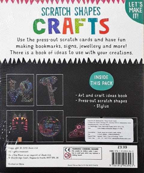 Let's Make It Scratch Shapes Crafts