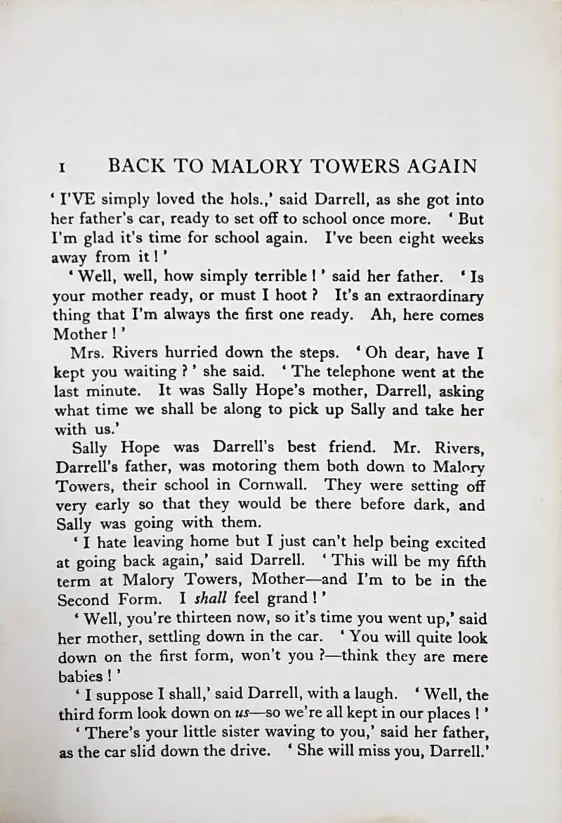 Malory Towers #2 Second Form At Malory Towers (HC) (P)