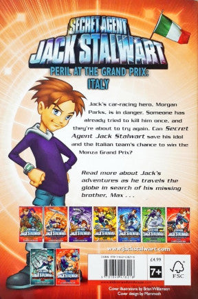 Secret Agent Jack Stalwart Peril At The Grand Prix Italy