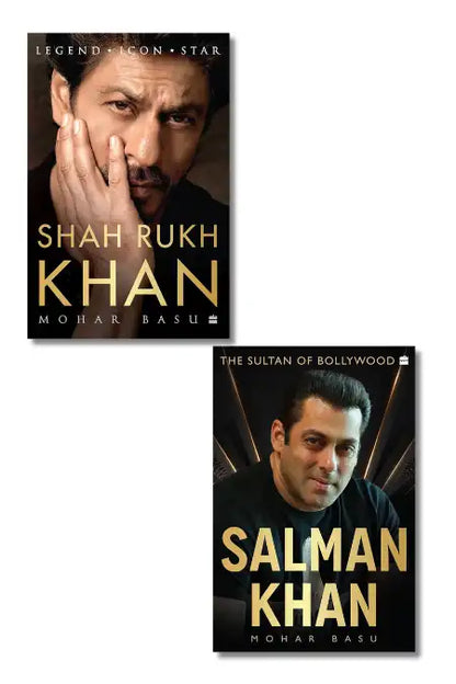 Bollywood Legends: Shah Rukh Khan and Salman Khan – Superstar Combo Set of 2 Books