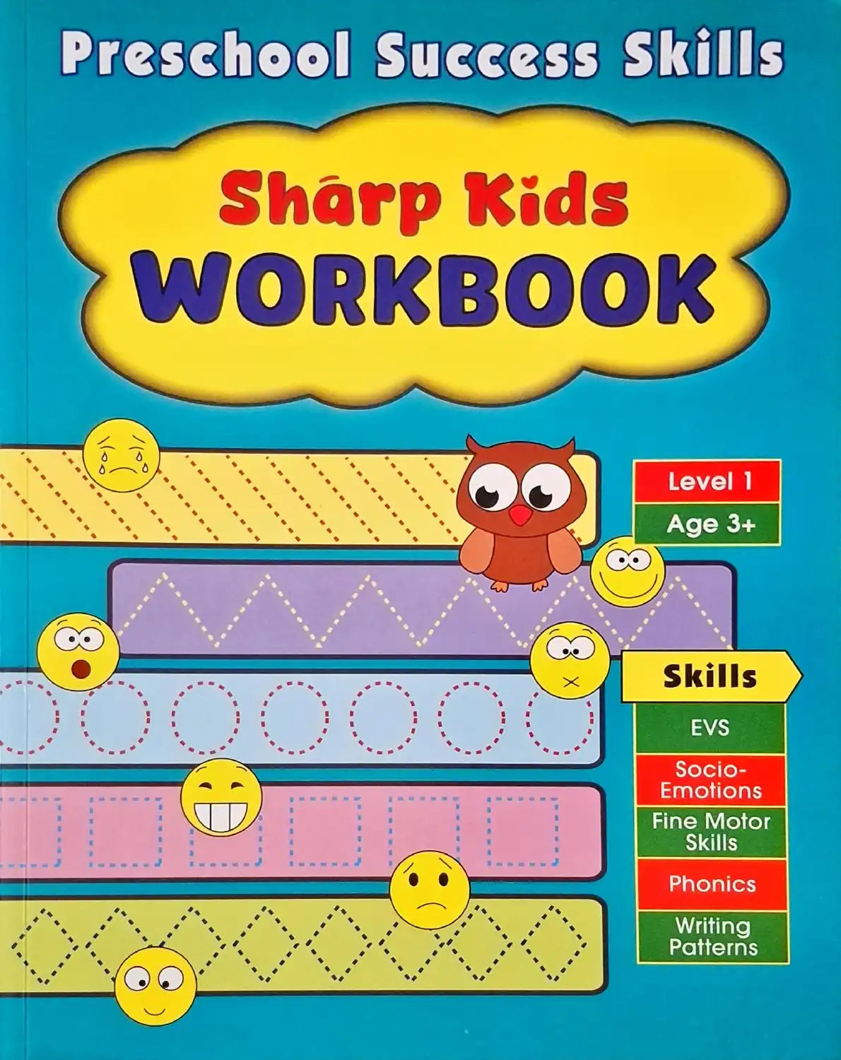 Preschool Success Skills : Sharp Kids Workbook | Level 1
