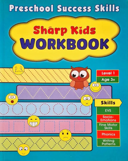 Preschool Success Skills : Sharp Kids Workbook | Level 1