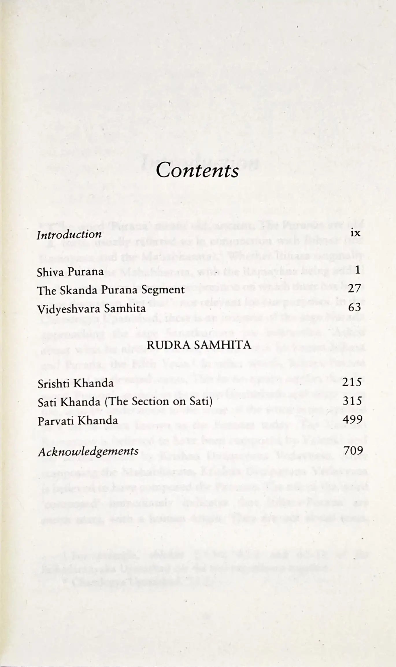 Shiva Purana : Volume 1