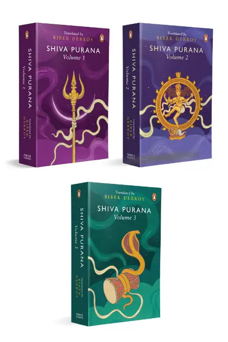 Shiva Purana : Set of 3 Books - Vol. 1 to Vol. 3
