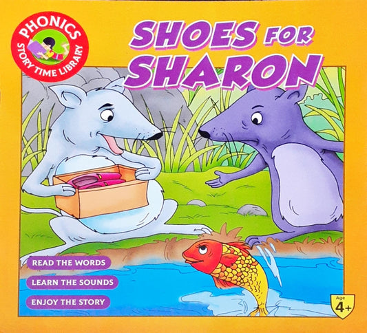 Phonics Story Time Library Shoes for Sharon