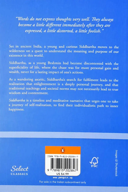 Penguin Select Classics : Siddhartha