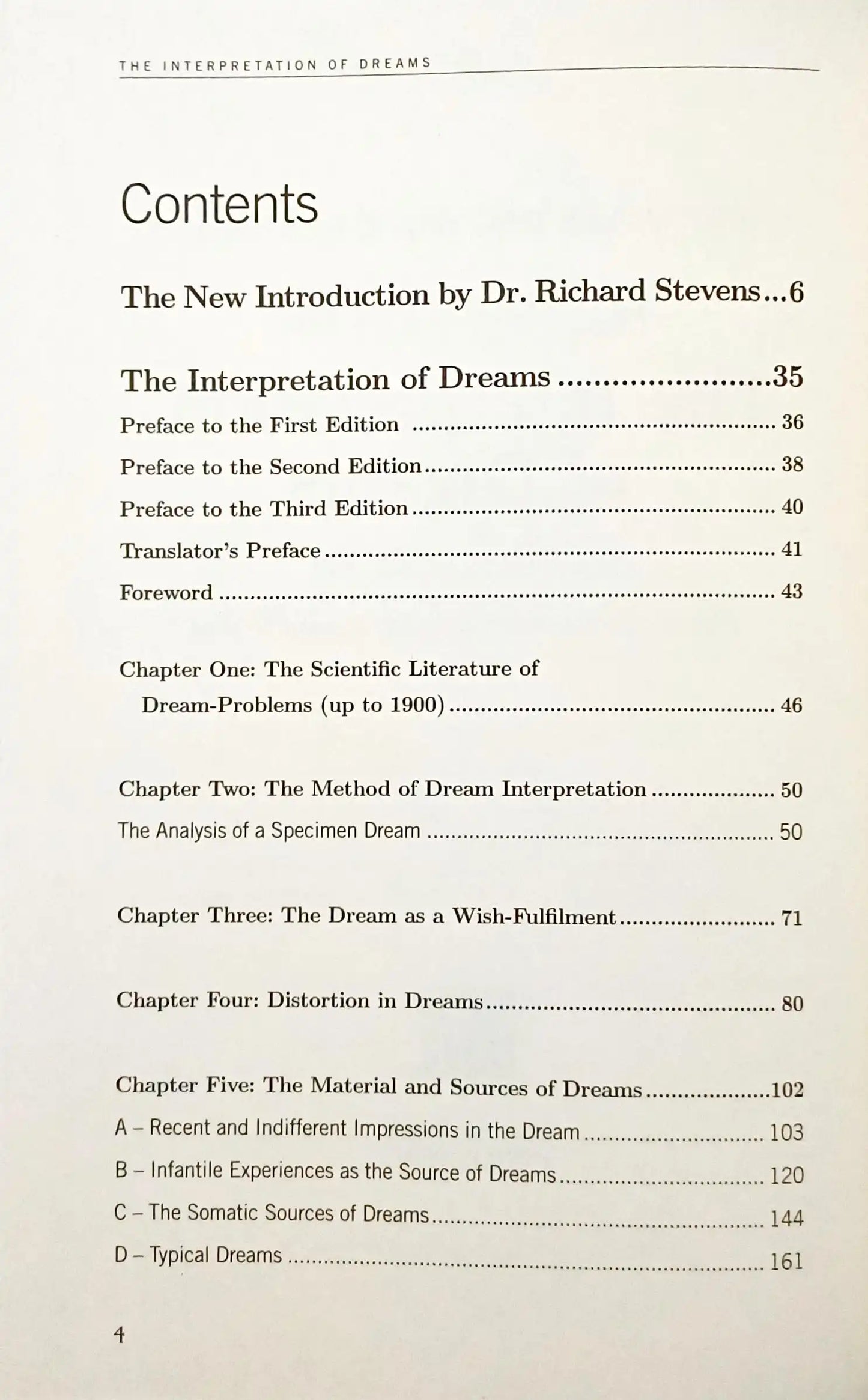 The Interpretation of Dreams