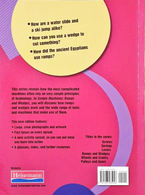 Simple Machine Ramp Rules Simple Machines Ramps and Wedges – Books and You