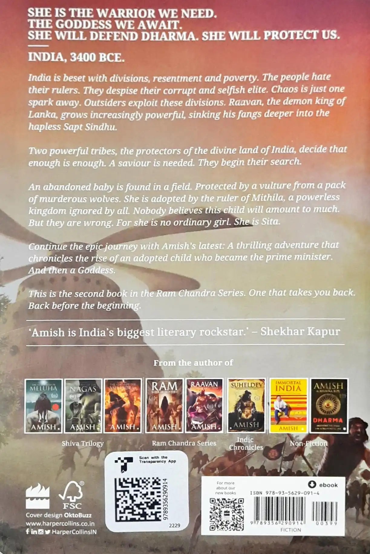 Ram Chandra #2 : Sita: Warrior Of Mithila (Ram Chandra Series Book 2)