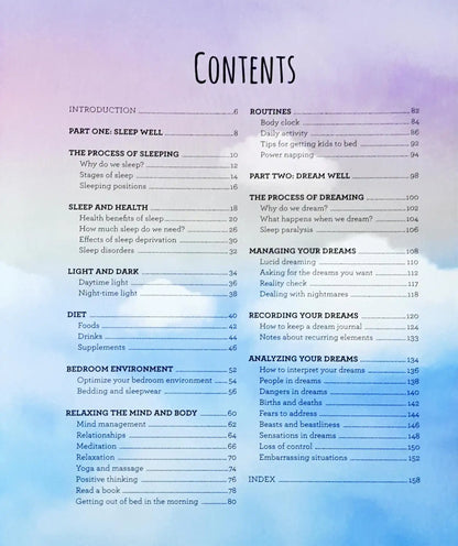 My Night-time Journal : Sleep Well, Dream Well