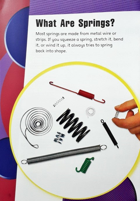 Spring Drawing Simple Machine Simple Machines Springs – Books and You