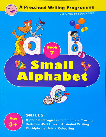 Small Alphabet : A Preschool Writing Programme - Book 7