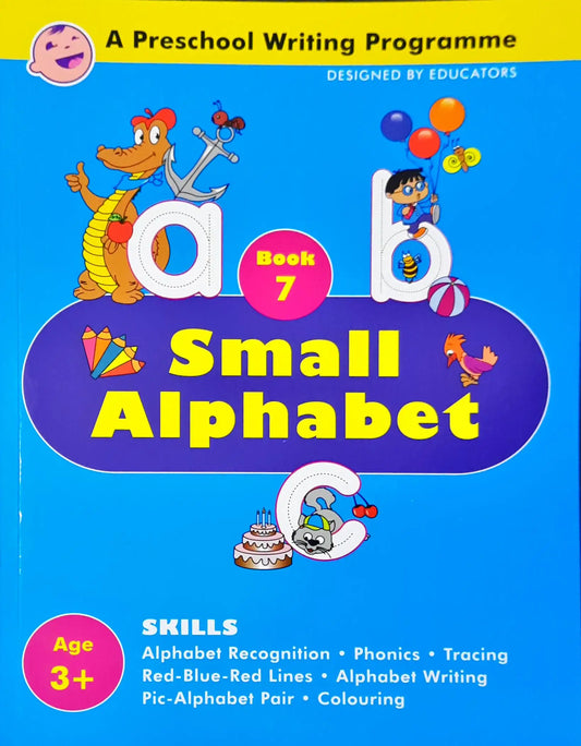 Small Alphabet : A Preschool Writing Programme - Book 7