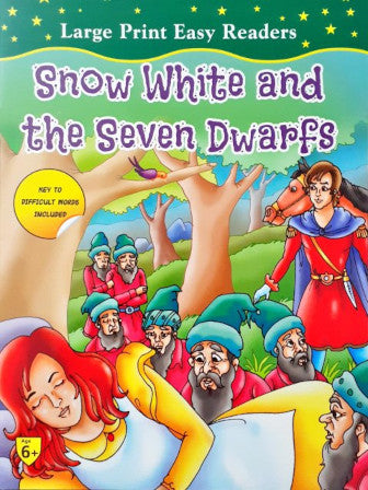 Snow White and the Seven Dwarfs - Large Print Easy Readers