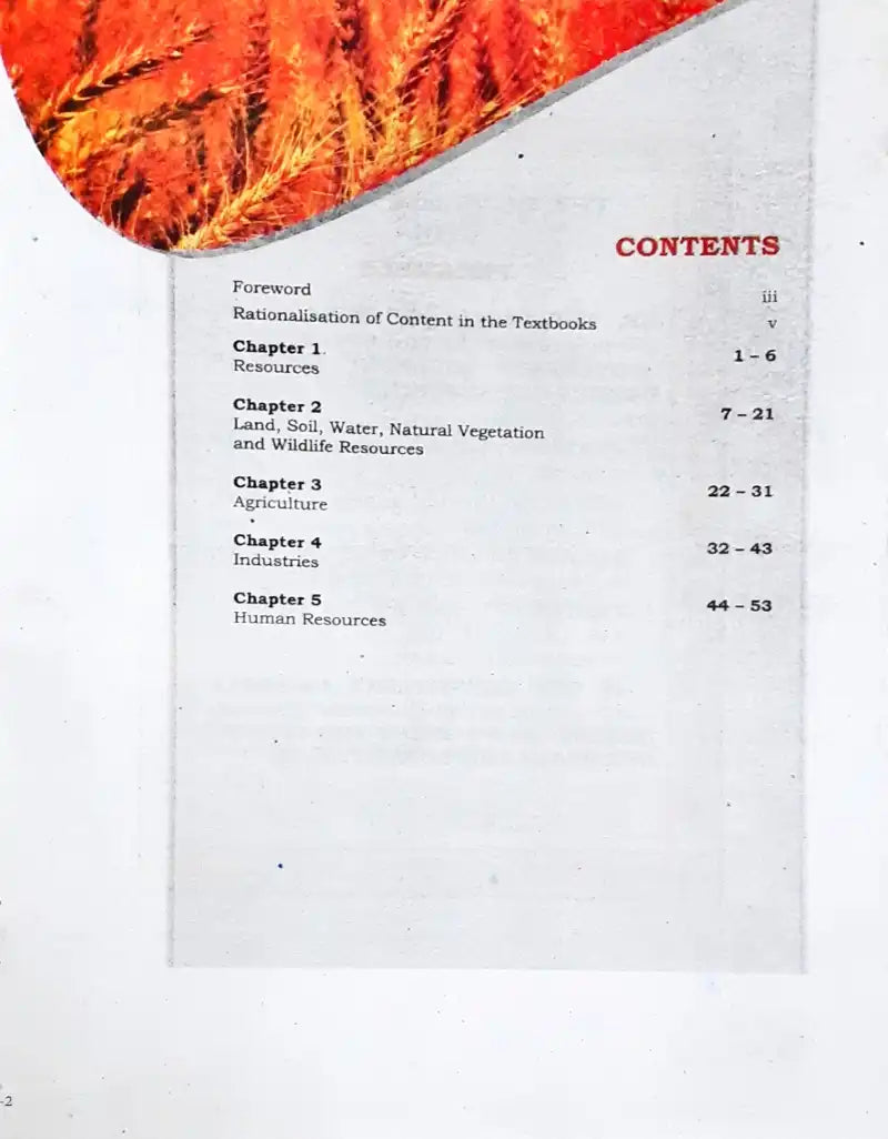 NCERT Social Science Grade 8 : Resource and Development - Textbook in Geography