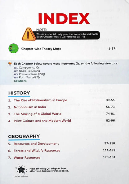 Educart One-shot Social Science CBSE Class 10 Question Bank 2025-26