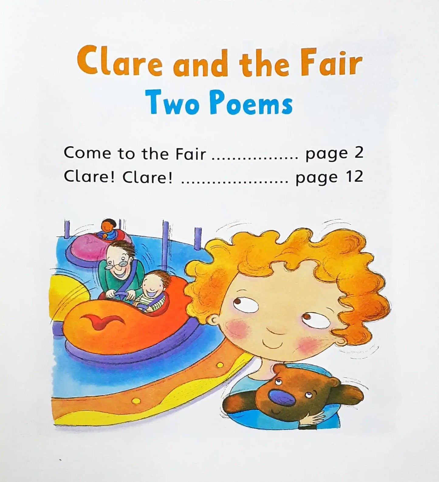 Oxford Reading Tree Phonics Songbirds Clare And The Fair