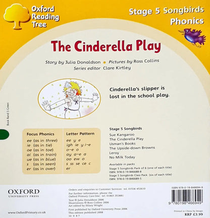 Oxford Reading Tree Phonics Songbirds The Cinderella Play