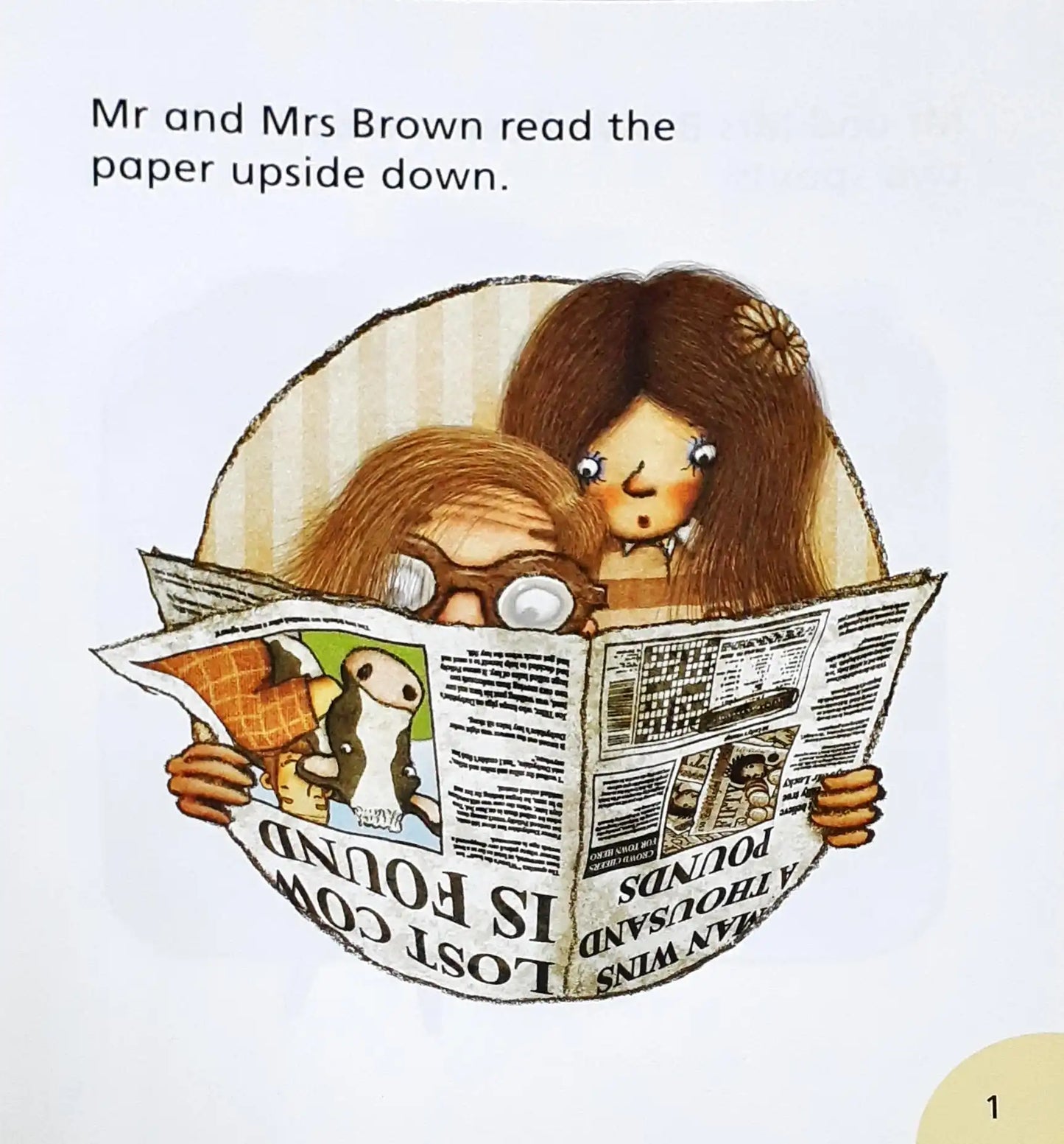 Oxford Reading Tree Phonics Songbirds The Upside Down Browns