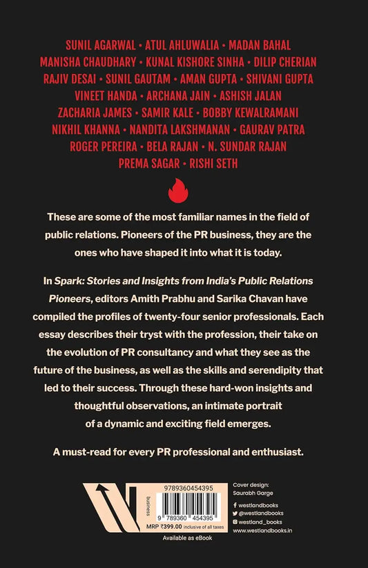 Spark : Stories And Insights From India’s Public Relations Pioneers