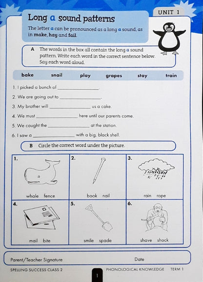 Spelling Success: Class 2