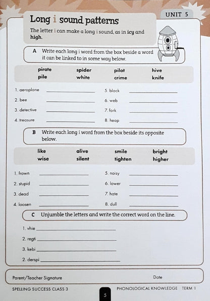 Spelling Success: Class 3