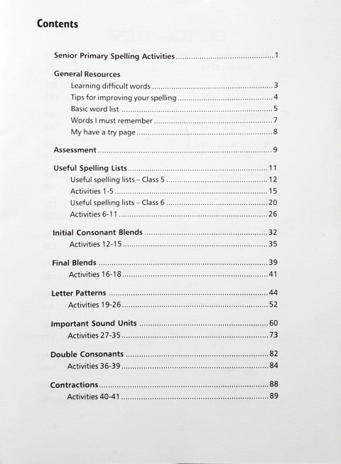 Spelling Success Grades 4 And 5 Graded Activities That Target Problems In Spelling