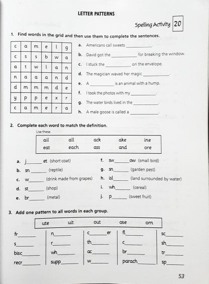 Spelling Success Grades 4 And 5 Graded Activities That Target Problems In Spelling