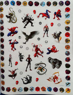 Marvel Spiderman 500 Stickers