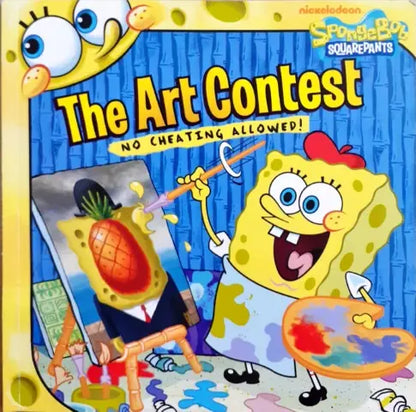 Spongebob Squarepants The Art Contest No Cheating Allowed Nickelodeon (P)