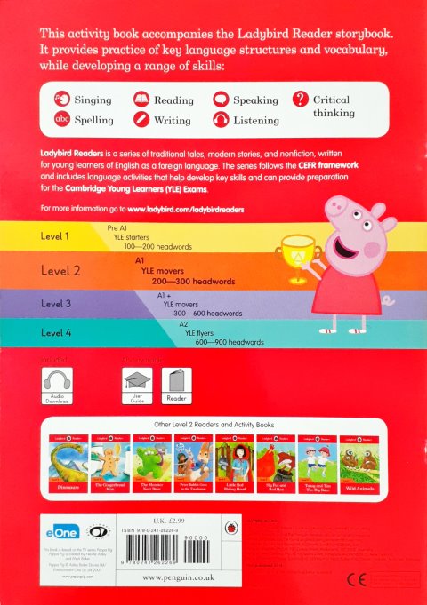 Peppa Pig: Sports Day Activity Book Level 2