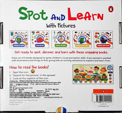 Spot and Learn with Pictures (Penguin Early Learning Series)