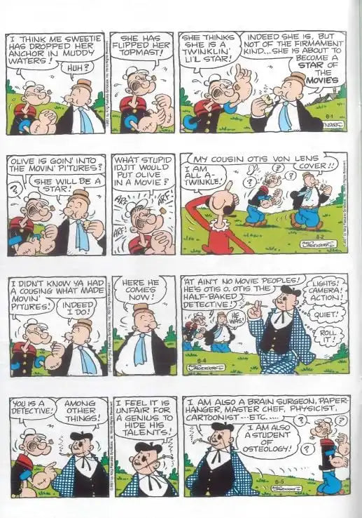 Popeye The Sailor : Star Of The Silver Screen