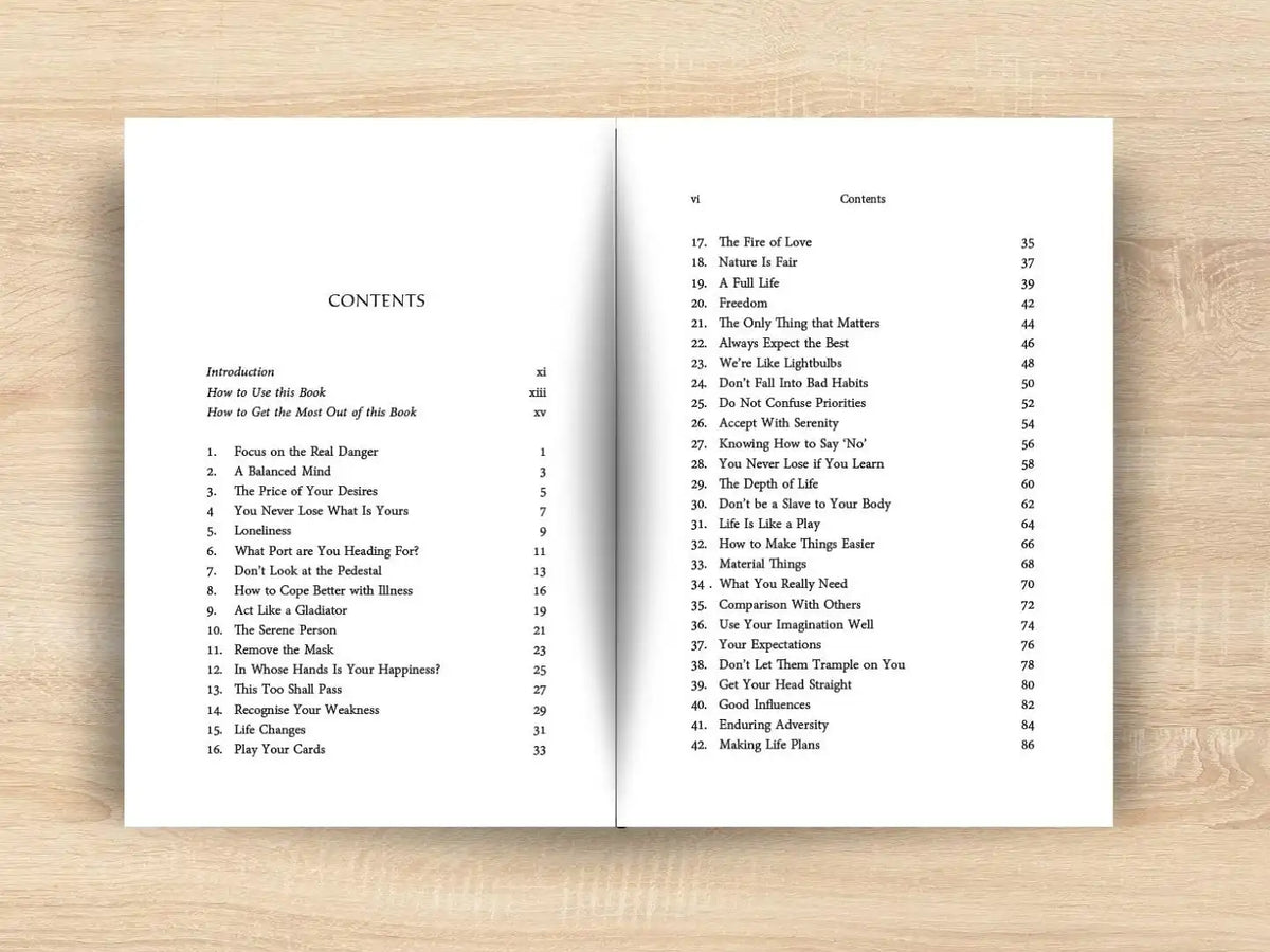 Stay Calm With Seneca | Hardcover